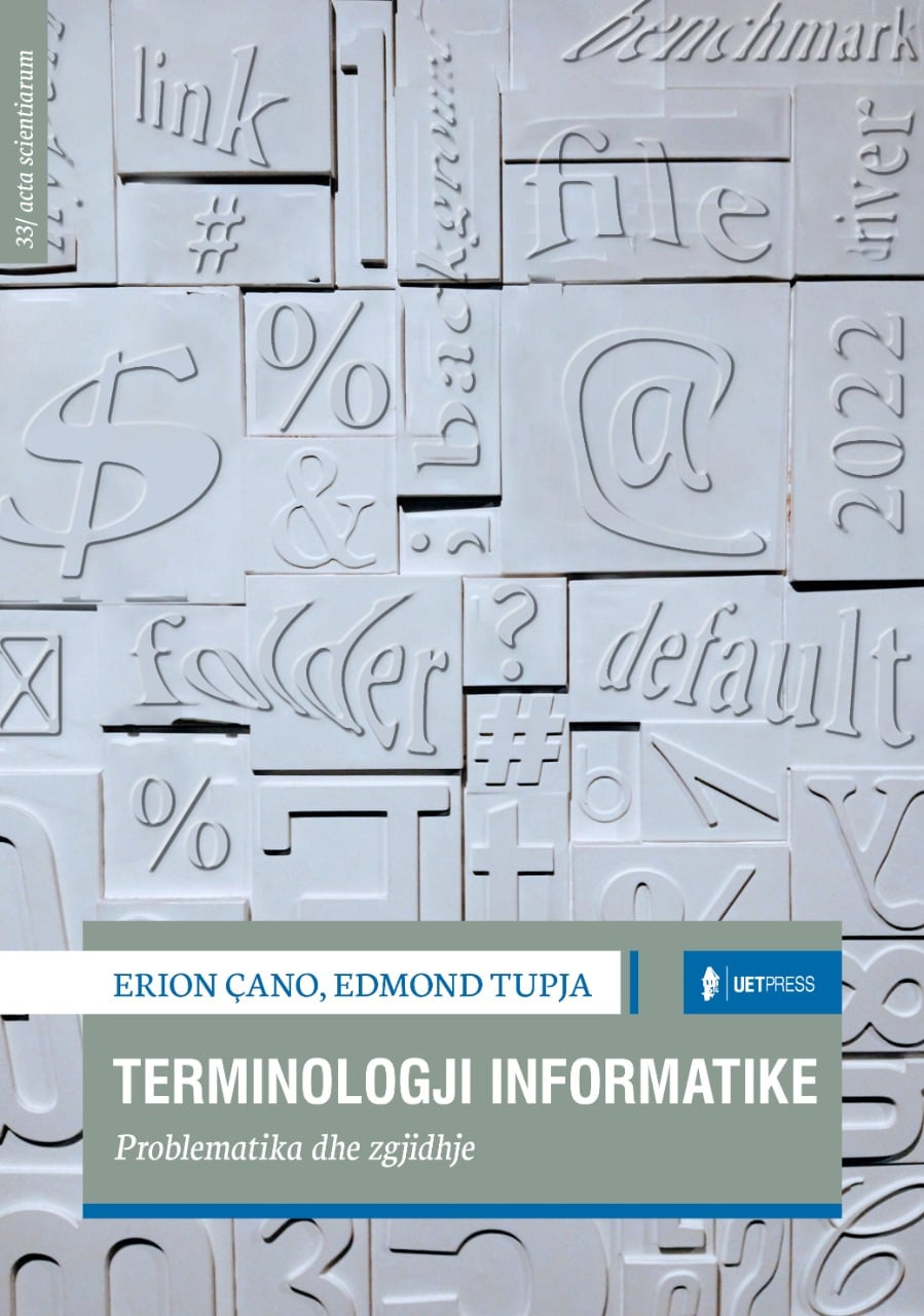 Kopertina e librit Terminologji Informatike: problematika dhe zgjidhje