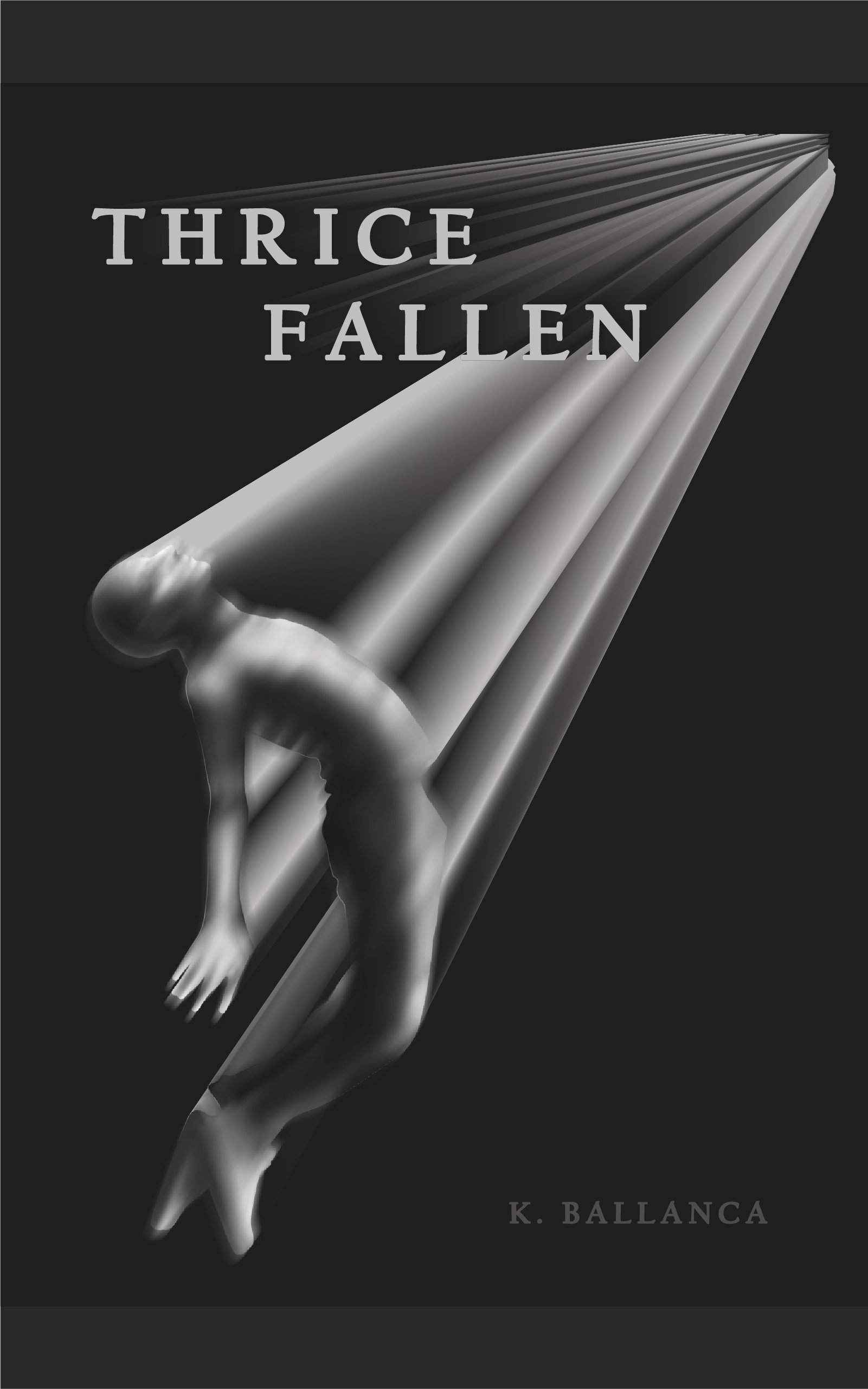 Kopertina e librit Thrice Fallen