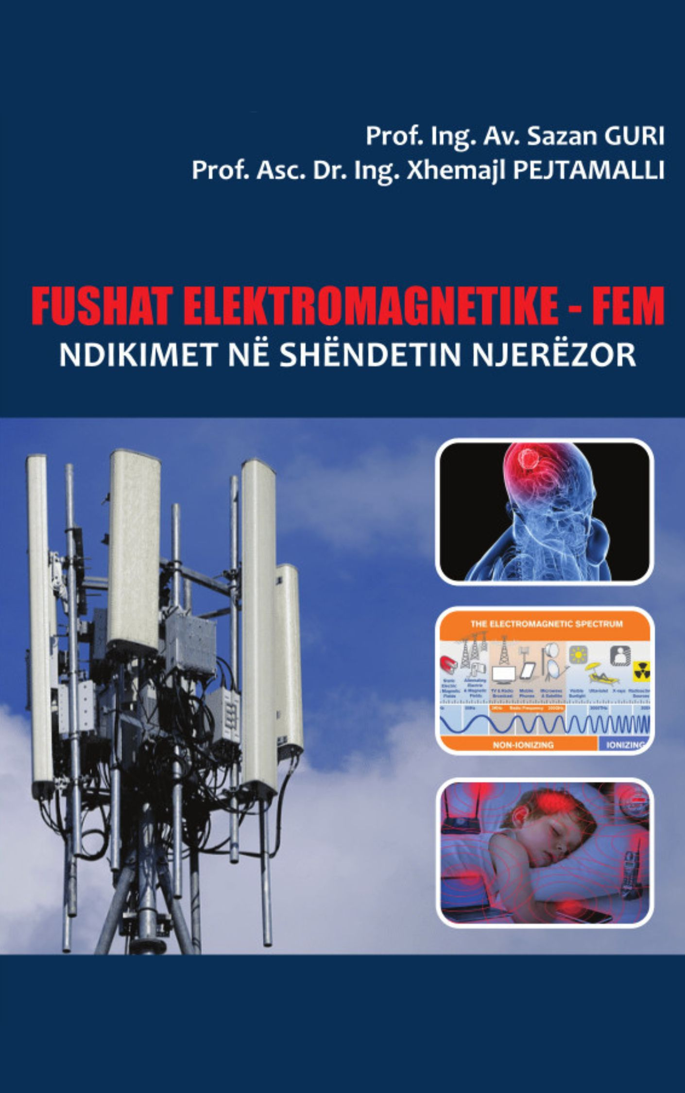 Kopertina e librit Fushat elektromagnetike - FEM