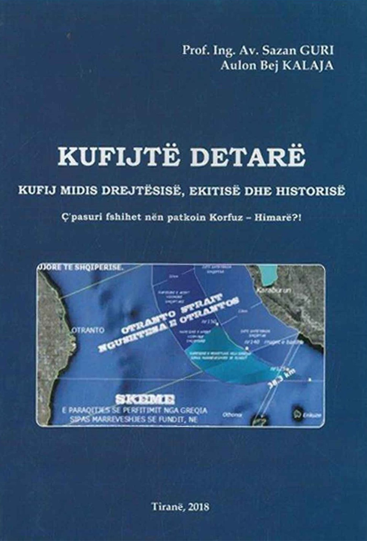 Kopertina e librit Kufijtë Detarë