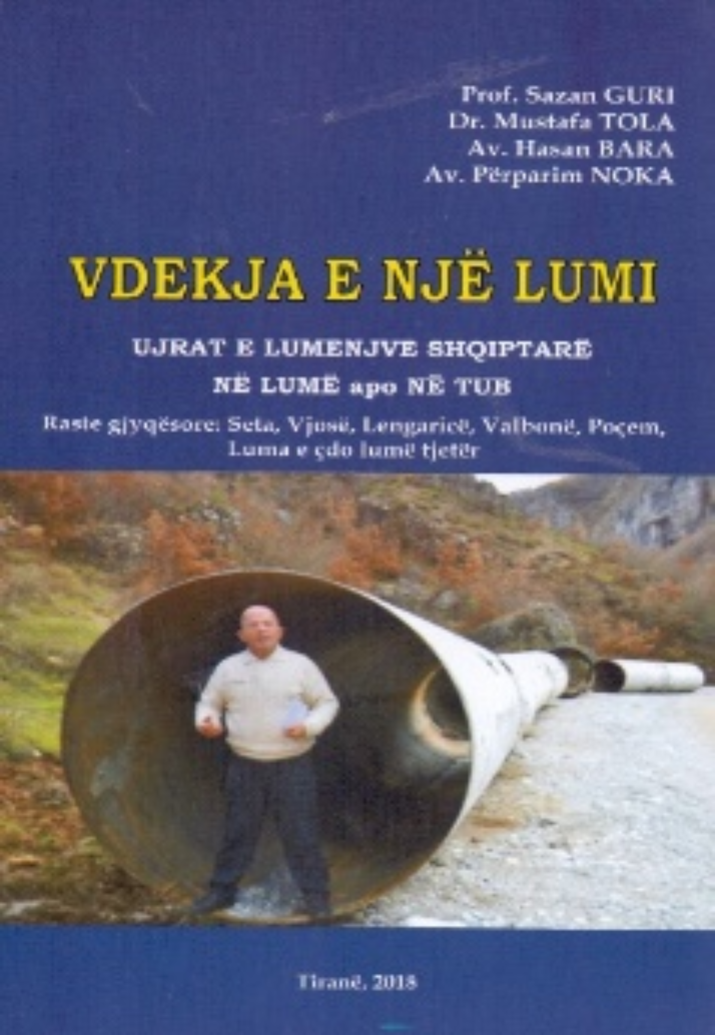 Kopertina e librit Vdekja e një lumi