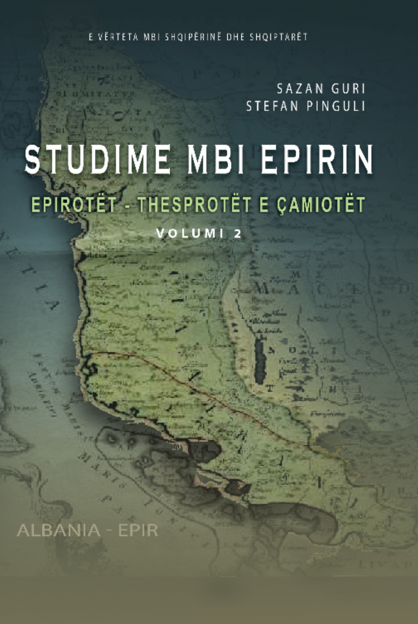 Kopertina e librit Studime mbi Epirin - Volumi 2