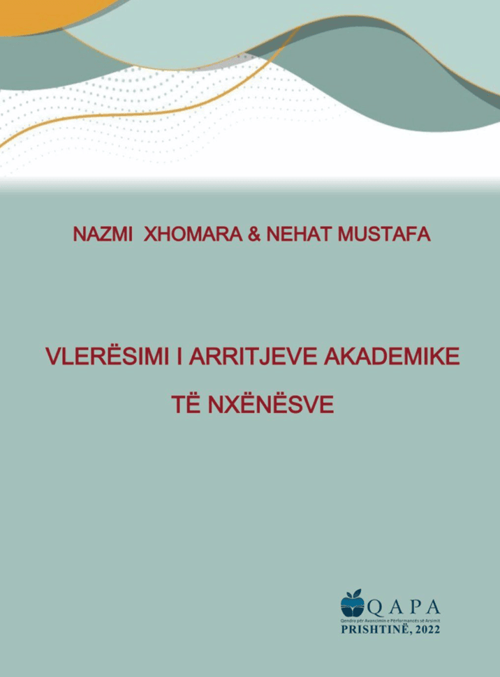 Kopertina e librit Vleresimi i Arritjeve Akademike te Nxenesve