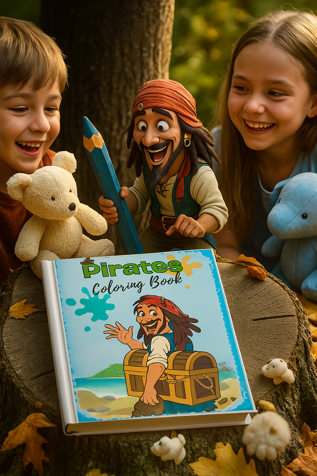 Kopertina e librit Pirates Coloring Book