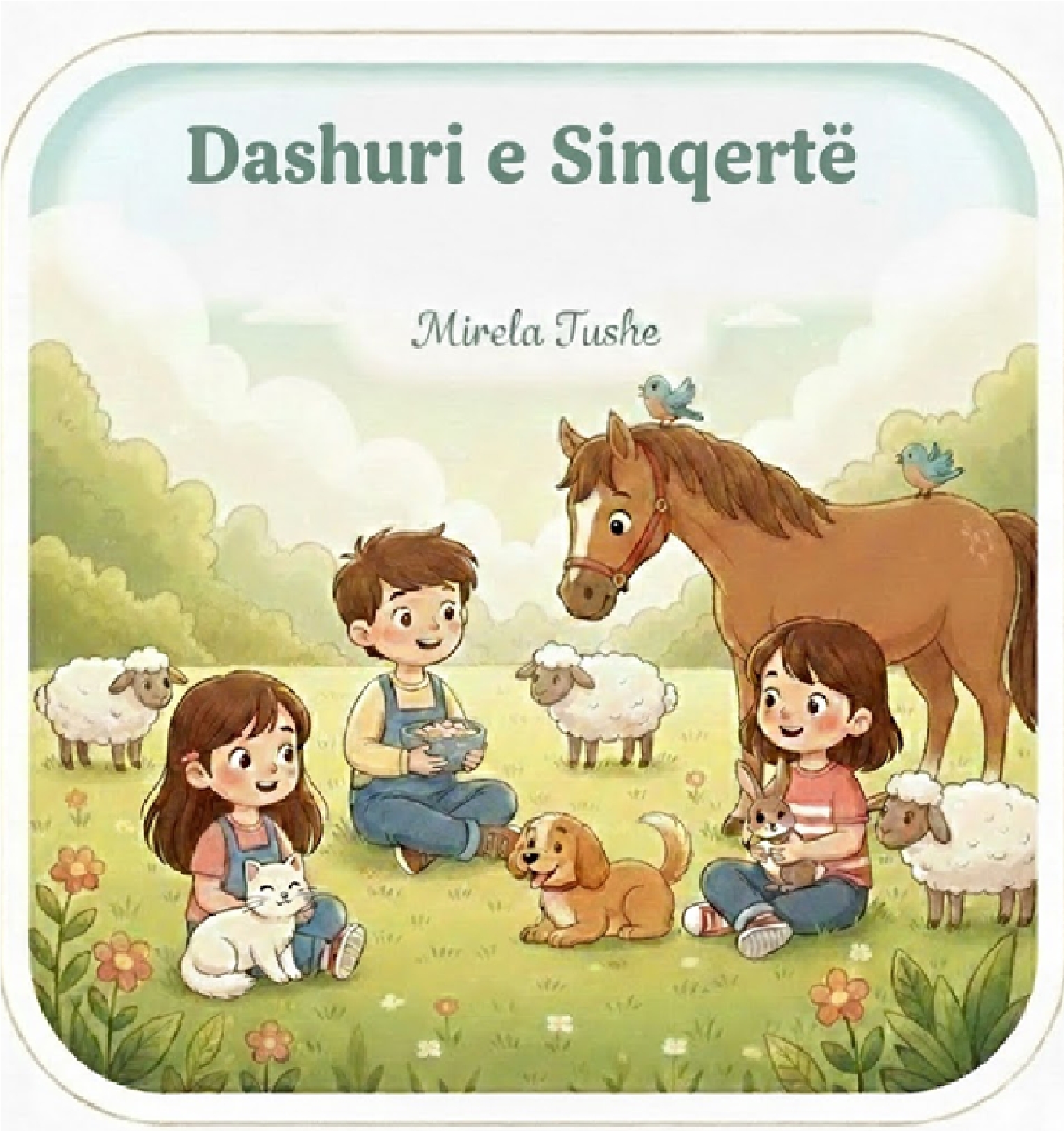 Kopertina e librit Dashuri e Sinqertë