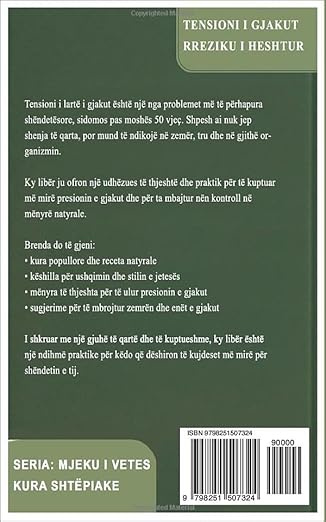 Kopertina e librit Si të mbani nën kontroll tensionin e gjakut