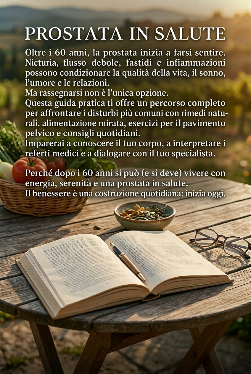 Kopertina e librit SHËNDETI I PROSTATËS PAS MOSHËS 60 VJEÇ - Kura Natyrale dhe Qasje Moderne për Menaxhimin e Zmadhimit të Prostatës