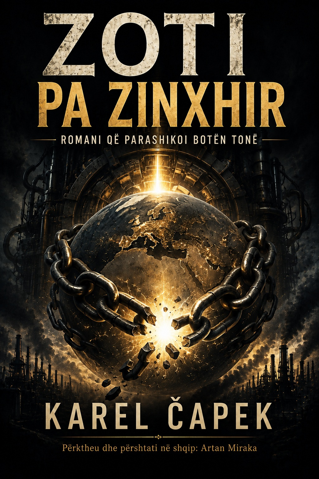 Kopertina e librit Zoti pa zinxhirë