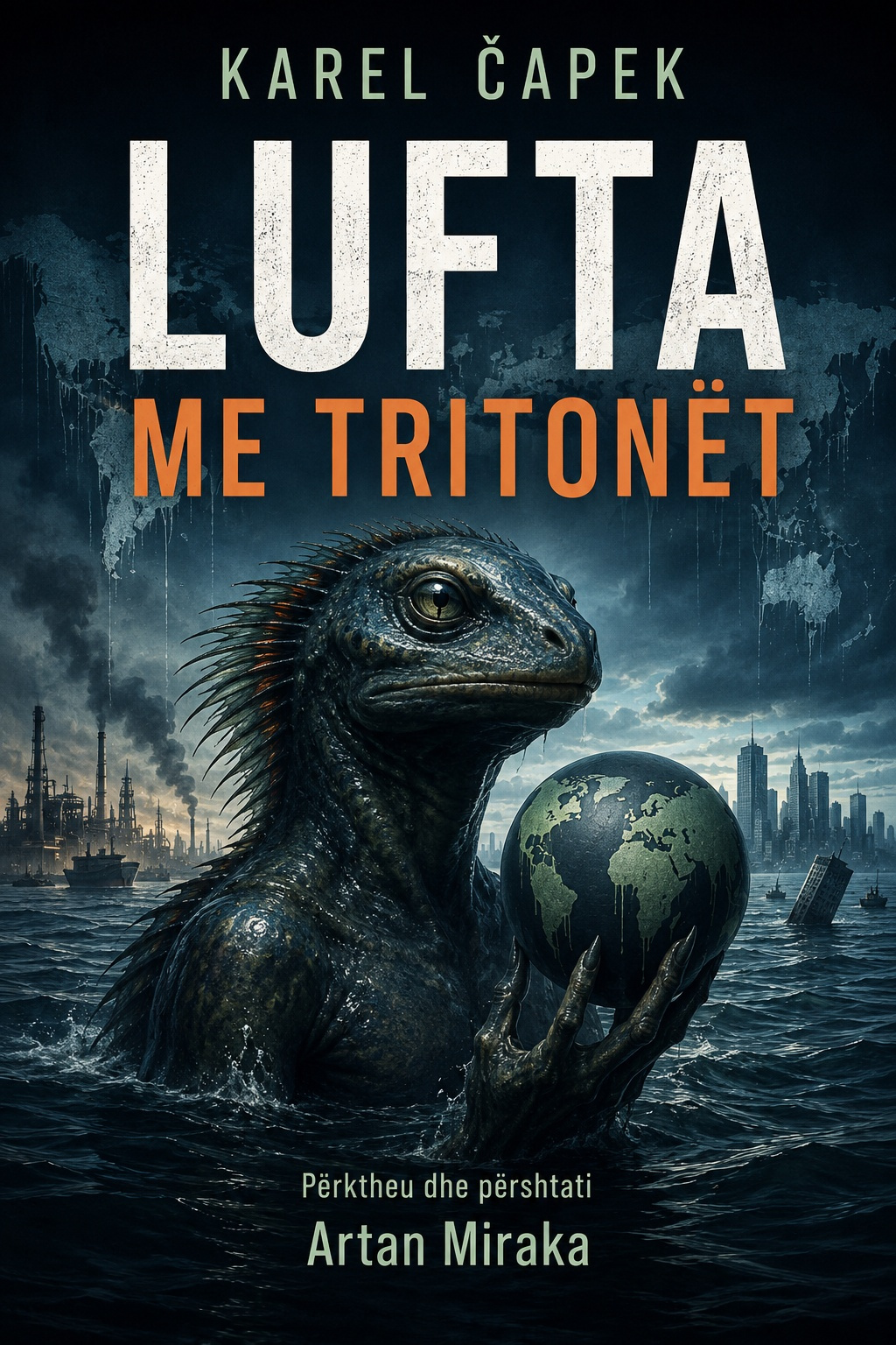 Kopertina e librit LUFTA ME TRITONËT