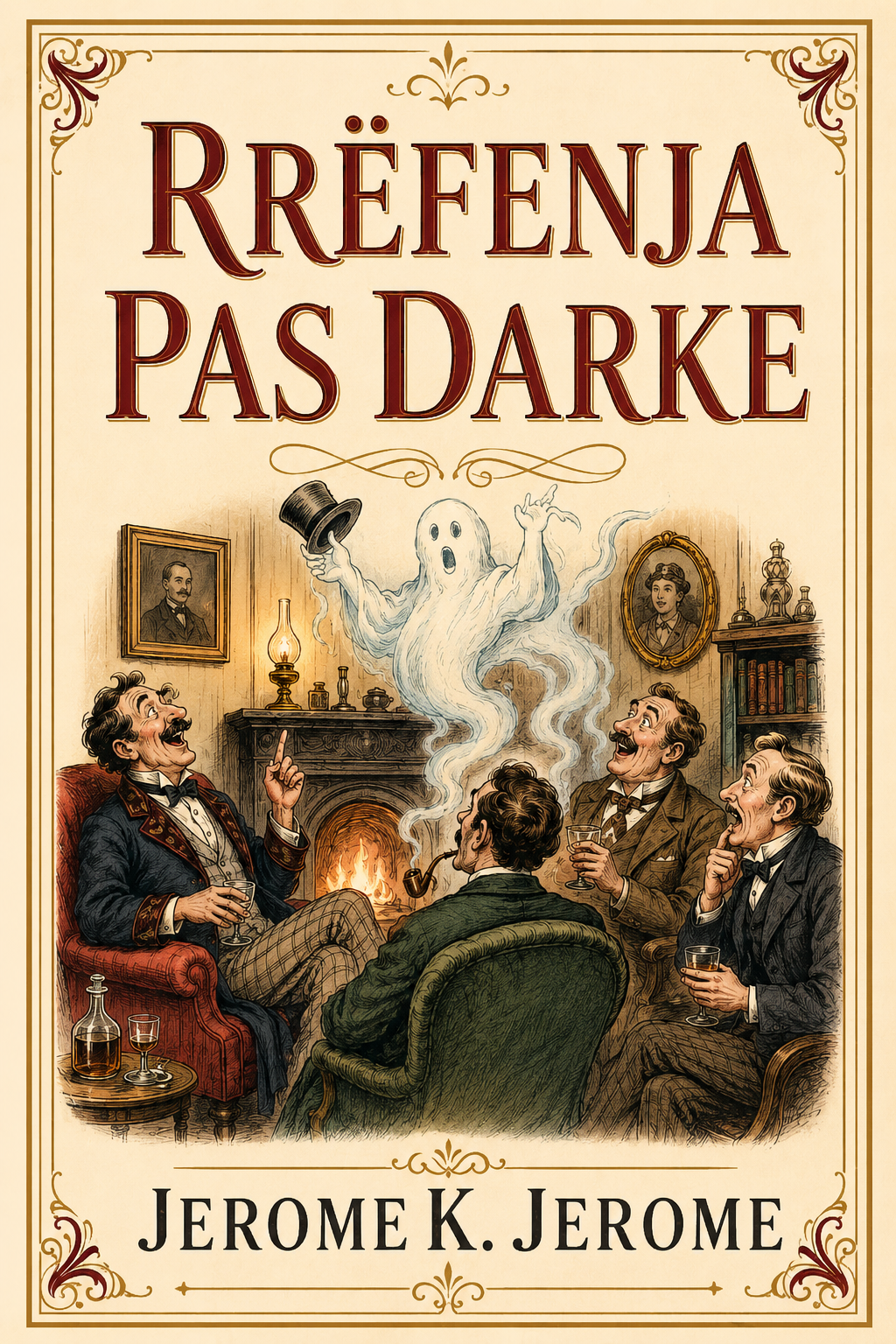 Kopertina e librit Rrëfenja Pas Darke
