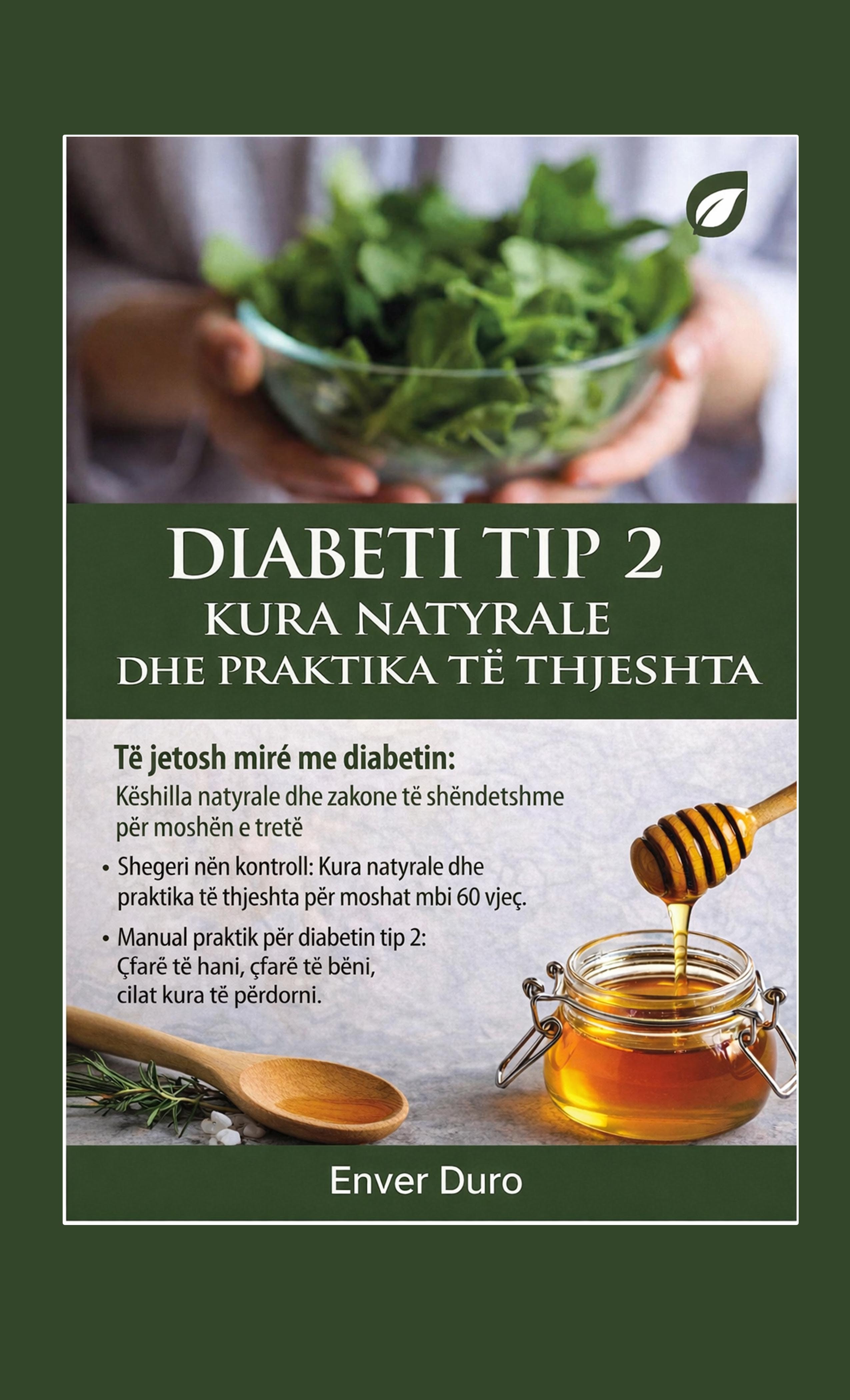 Kopertina e librit Diabeti Tip 2 nën Kontroll