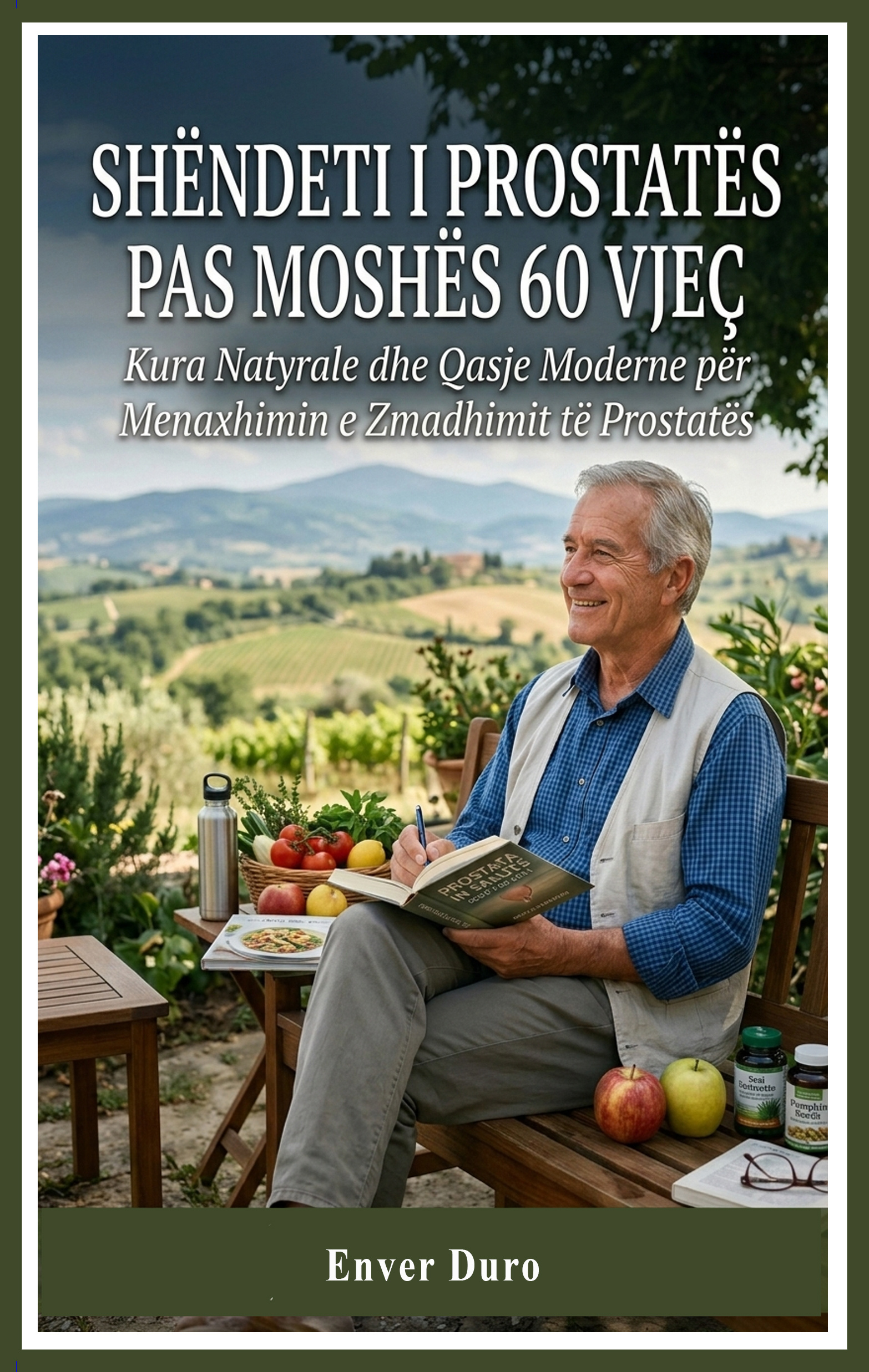 Kopertina e librit SHËNDETI I PROSTATËS PAS MOSHËS 60 VJEÇ