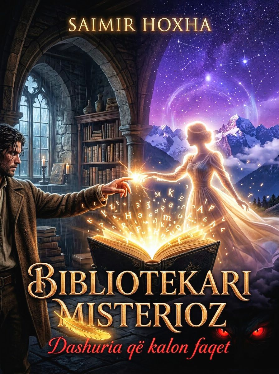 Kopertina e librit Bibliotekari misterioz