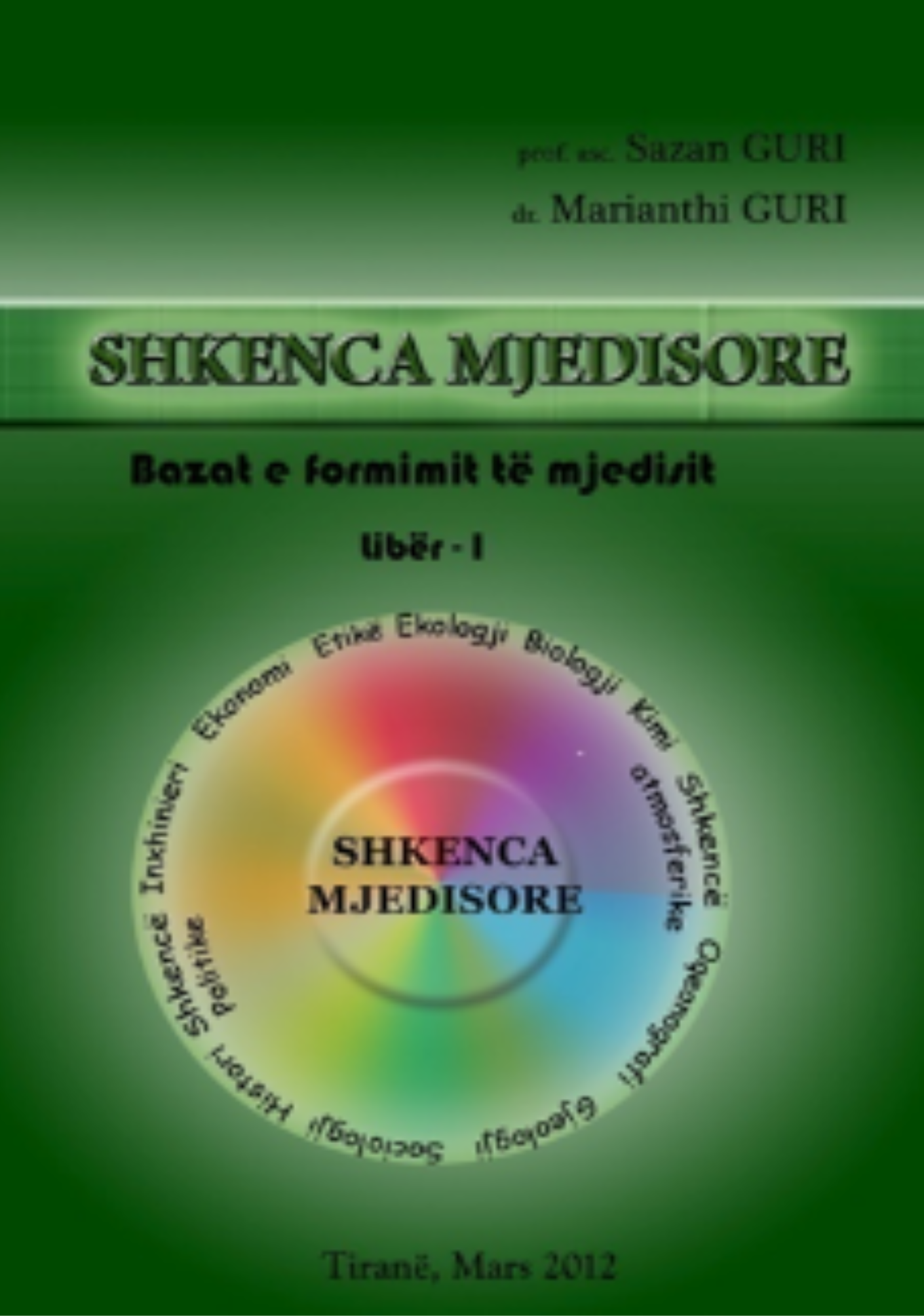 Kopertina e librit Shkenca mjedisore